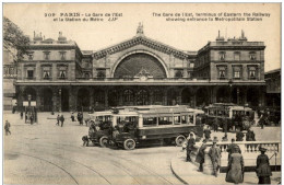 Paris - La Gare De L Est - Other & Unclassified