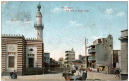 Port Said - Rue Dans Le Village Arabe - Port-Saïd