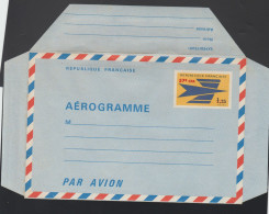 Entier Aérogramme1970 . 1 Fr15 Bleu Surchargé 57 F CFA  ( Pour La Réunion ) Neuf - Aérogrammes