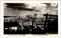 Athenes Vue De L Acropole - Griechenland