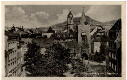 Jena - Johannisplatz Mit Johannistor - Jena