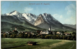 Garmisch Gegen Die Zugspitze - Garmisch-Partenkirchen