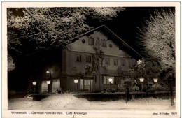 Garmisch - Winternacht Cafe Kneitinger - Garmisch-Partenkirchen