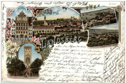 Gruss Aus Landsberg - Litho - Landsberg