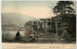 Hakone - Entrance To Gongen Temple - Autres & Non Classés