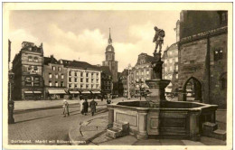 Dortmund - MArkt Mit Bläserbrunnen - Dortmund