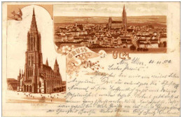 Gruss Aus Ulm - Litho - Ulm