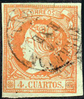 Madrid - Edi O 52 - 4 C.- Mat Fech. Tp. II "Torrejón" - Used Stamps