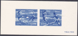 France Gravure Officielle Rugby (3) - Documents Of Postal Services