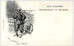 Aux Colonies - Infanterie De Marine - Regimente