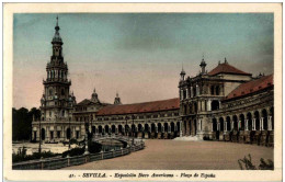 Sevilla - Exposition Ibero Americana - Plaza De Espana - Sevilla (Siviglia)