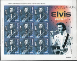 Czeslaw Slania. Sweden 2004. 50 Anniv Rockmusic. Michel 2427 KLB. Cylinder I & Control Number MNH. - Blocs-feuillets