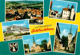 73673412 Schluechtern Gesamtansicht Luftkurort Rathaus Krankenhaus Kloster Kirch - Schluechtern