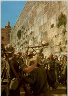 Israeli Troops At The Wailing Wall - Israel