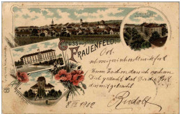 Gruss Aus Frauenfeld - Litho - Frauenfeld