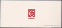 France Gravure Officielle 1999 Euro (3) - Documenti Della Posta