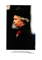 Photo De Presse.MLE10724.30x20 Cm Environ.Reine Elisabeth II D'Angleterre.Rememberance Service.Whitehall.1994 - Personalidades Famosas