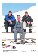 Photo De Presse.MLE10709.30x20 Cm Environ.Prince De Galles.Princes William Et Harry.Ski.Suisse.2000 - Personalidades Famosas
