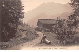 Suisse - N°68726 - GRYON - Sur Le Chemin D'Anzeindaz - Gryon