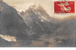 Suisse - N°68061 - Berne - Grosse Scheidegg Blick Auf Grindelwald - Carte Photo - Bern