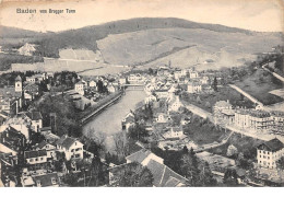 Suisse - N°68060 - Argovie - BADEN Vom Brugger Turm - Baden