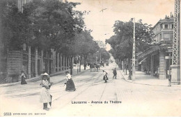 Suisse. N°104184 .lausanne .avenue Du Theartre . - Lausanne