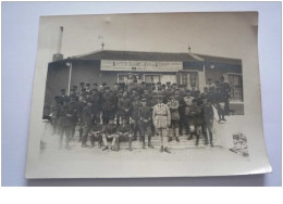 Photographie. N°34024.militaire.camp De Garrigues Gard.1939. 173eme Regiment D Artillerie Lourde Puissante.13x18cm - Lugares