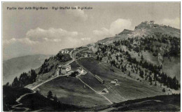 Partie Der Arth Rigi Bahn - Rigi Staffel Und Kulm - Arth