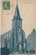 WA 7-(02) HIRSON - L' EGLISE - 2 SCANS - Hirson