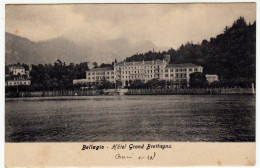 BELLAGIO - HOTEL GRAND BRETTAGNA - COMO - Vedi Retro - Formato Piccolo - Como