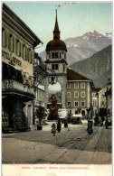 Altdorf - Platz Und Telldenkmal - Altdorf