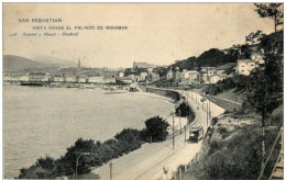 San Sebastian - Vista Desde El Palacio De Miramar - Guipúzcoa (San Sebastián)