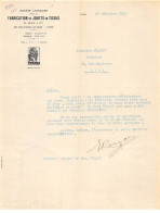 Facture.AM20179.Lyon.1922.E Rau & Cie.SLFJT.Société Lyonnaise Pour La Fabrication De Jouets En Tissus - 1900 – 1949