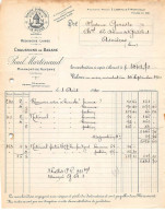 Facture.AM19396.Miramont De Guyenne.1901.Paul Martinaud.Chaussons De Basane.Mégisserie.Laine.A La Ruche.Illustré - Profumeria & Drogheria