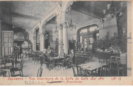 SUISSE - LAUSANNE -  SAN28701 - Vue Intérieure De La Salle Du Café Bel Air - Lausanne