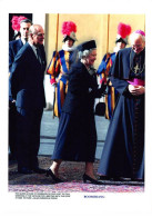 Photo De Presse.MLE10673.30x20 Cm Environ.Reine Elisabeth II D'Angleterre.Duc D'Edinburgh.Italie.Vatican.2000 - Célébrités