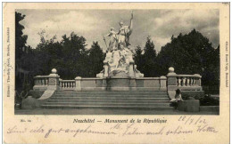 Neuchatel - Monument De La Republique - Neuchâtel