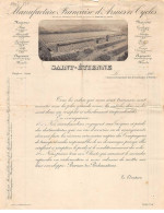 Facture.AM20984.Saint Etienne.1909.Manufacture Française D'armes Et Cycles. - 1900 – 1949
