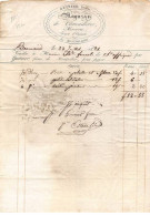 Facture.AM20280.Montpellier.1821.Guinier Frères.Clincaillerie.Mercerie.Jouet - 1800 – 1899