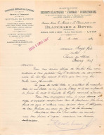 Facture.AM19863.Lyon.1920.Blanchard & Revol.Ressort élastique "Lyonnais".Fournitures Pour Tapissier.Literie - 1900 – 1949