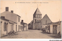 CAR-AAIP9-85-0795 - LE BERNARD - L'eglise Et La Rue Principale  - Sonstige & Ohne Zuordnung