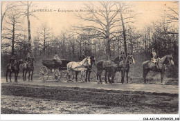 CAR-AAIP8-78-0741 - LE PERRAY - Equipages De Monsieur Le Comte Potoki - Poste - Le Perray En Yvelines