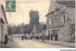 CAR-AAIP8-77-0677 - JUILLY - La Tour - Cafe A. Messier - Sonstige & Ohne Zuordnung