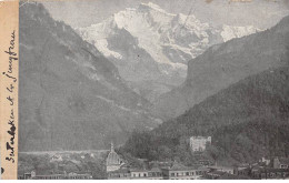 Suisse - N°91583 - INTERLAKEN - Vue Générale - Carte Photo - Interlaken