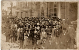 87. HAUTE-VIENNE - LIMOGES. Congrès De L'Epicerie Française, Devant L'Hôtel De Ville, Juin 1912. - Limoges