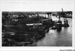 CAR-AAJP3-44-0248 - NANTES - Les Chantiers De Constuction Pris Du Transbordeur - Nantes