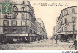 CAR-AAIP9-92-0857 - NEUILLY SUR SEINE - Rue Du Pont Prise De La Rue Du Chateau - Epicerie - Neuilly Sur Seine