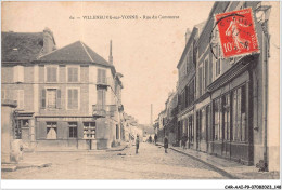 CAR-AAIP9-89-0835 - VILLENEUVE SUR YONNE - Rue Du Commerce  - Villeneuve-sur-Yonne