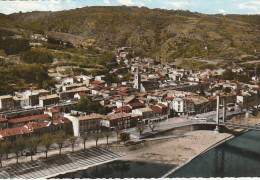 WA 14-(07) SERRIERES - VUE GENERALE AERIENNE ET LE BASSIN NAUTIQUE - CARTE COULEURS - 2 SCANS - Serrières