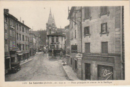 WA 14-(07) LA LOUVESC - PLACE PRINCIPALE ET AVENUE DE LA BASILIQUE - 2 SCANS - La Louvesc